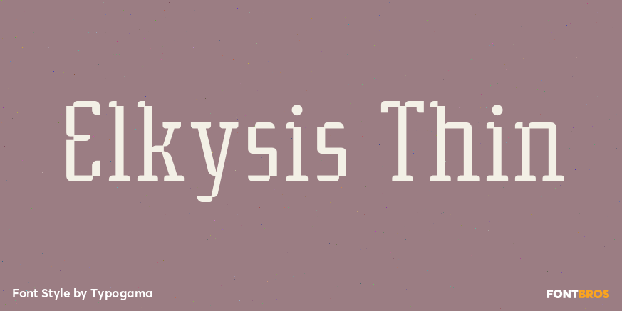 Elkysis Thin Poster