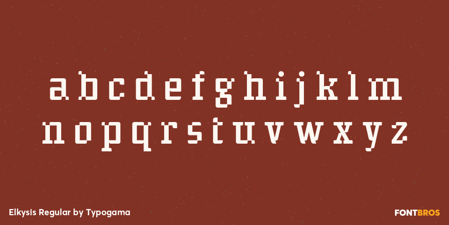 Elkysis Regular Font Poster #3
