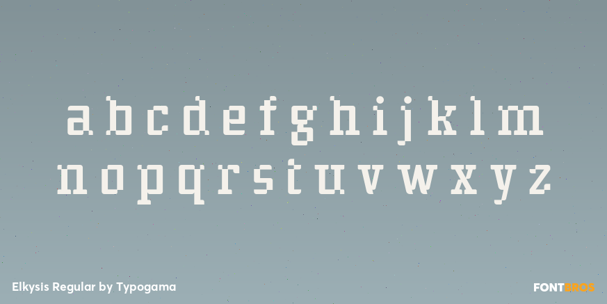 Elkysis Regular Font Poster #1
