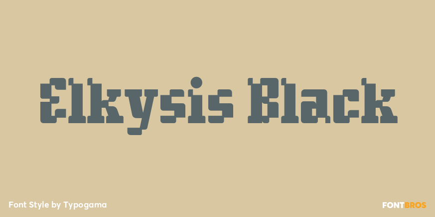 Elkysis Black Poster