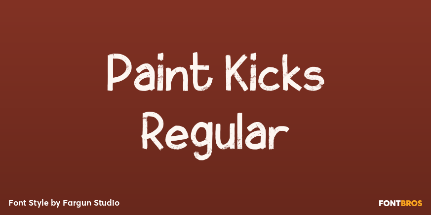 Paint Kicks Regular Poster