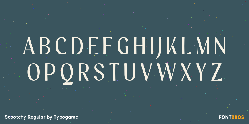 Scootchy Regular Font Poster #2