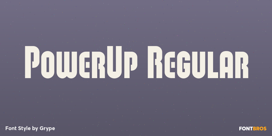 PowerUp Regular Poster