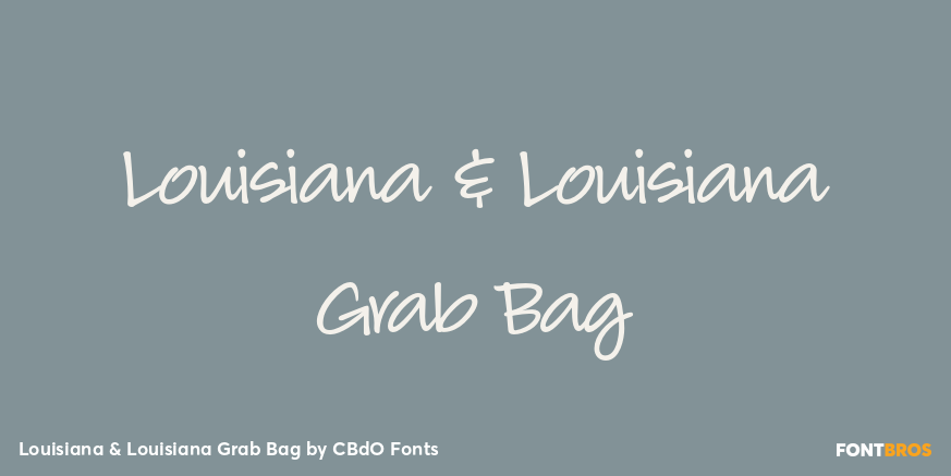 Louisiana & Louisiana Grab Bag Poster