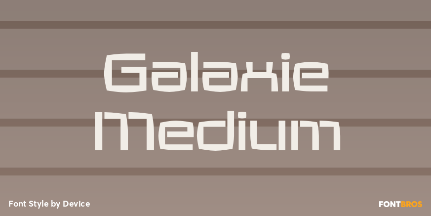 Galaxie Medium Poster