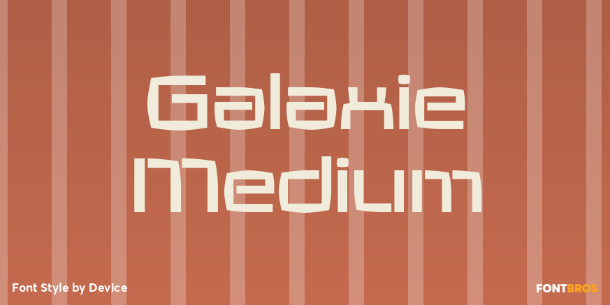 Galaxie Medium Poster