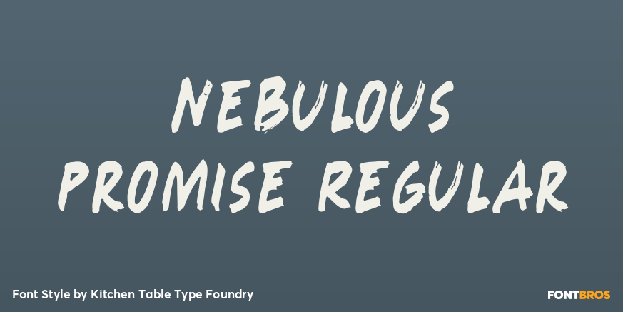 Nebulous Promise Regular Poster