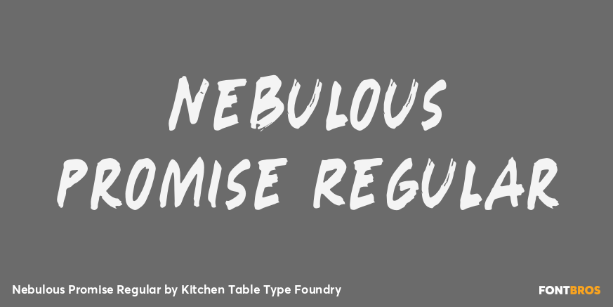 Nebulous Promise Regular Poster