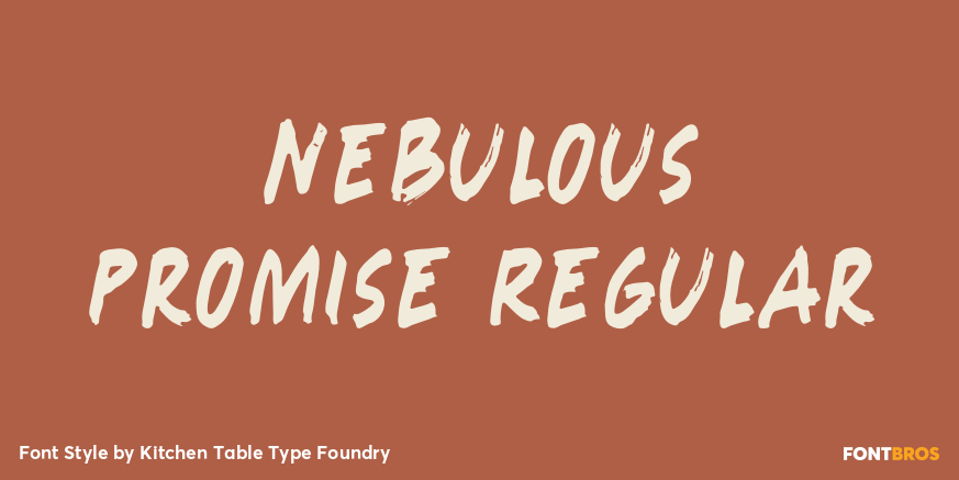 Nebulous Promise Regular Poster