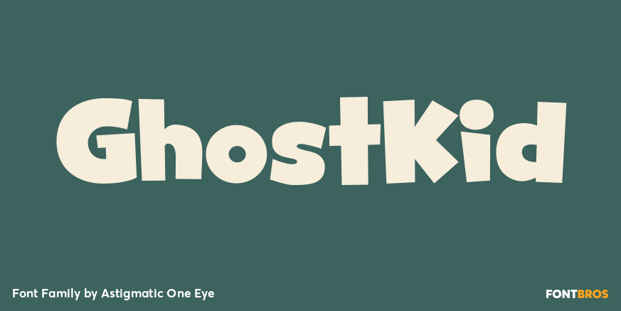 GhostKid Font Poster #1