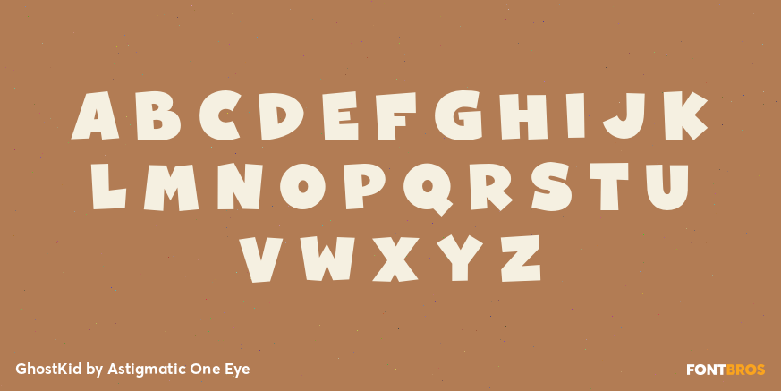 GhostKid Font Poster #2