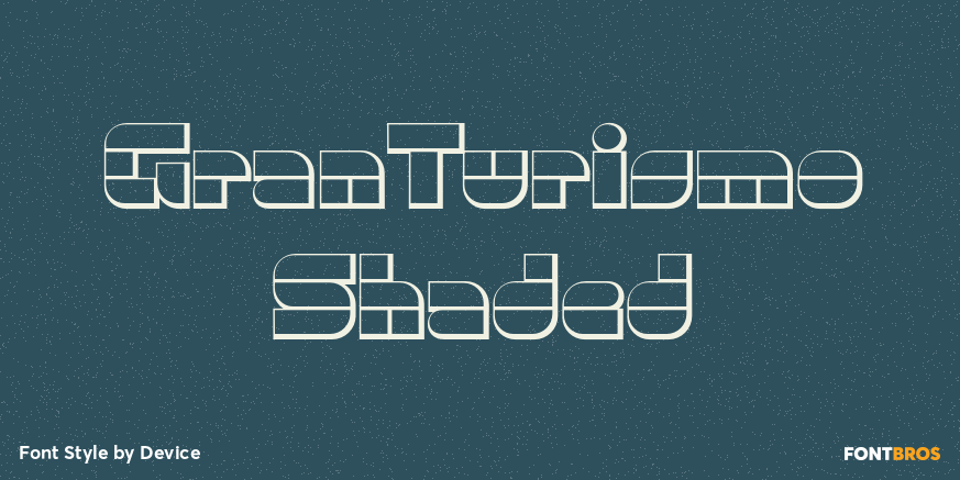 GranTurismo Shaded Poster