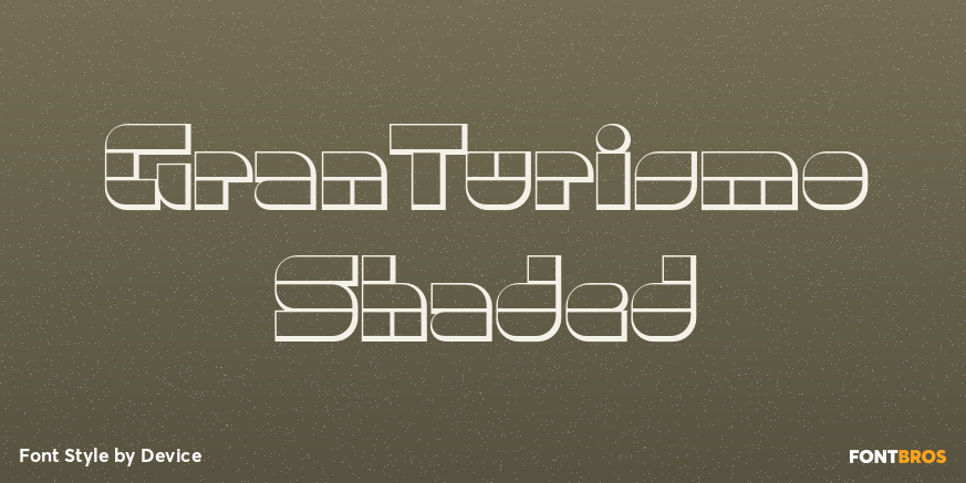 GranTurismo Shaded Poster