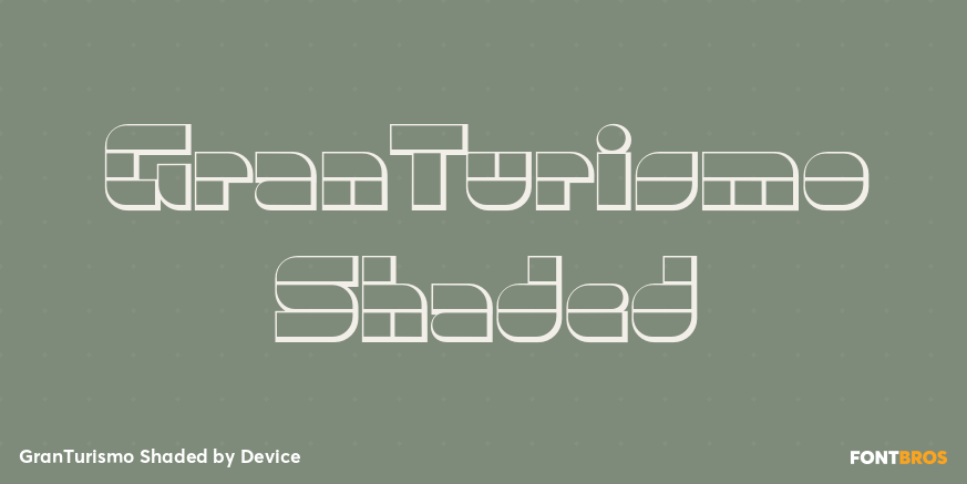 GranTurismo Shaded Poster