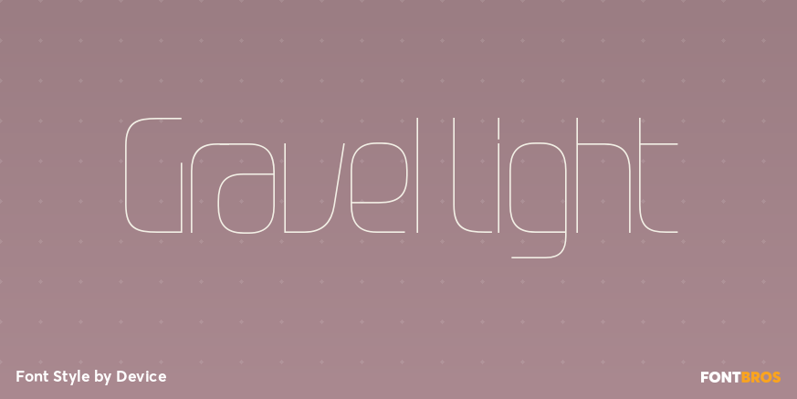 Gravel Light Poster
