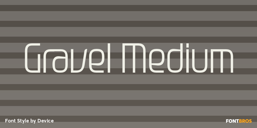 Gravel Medium Poster