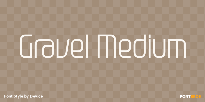 Gravel Medium Poster