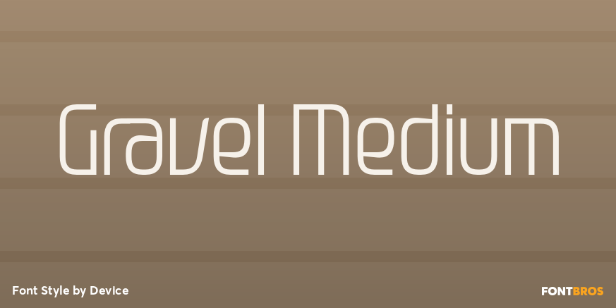 Gravel Medium Poster