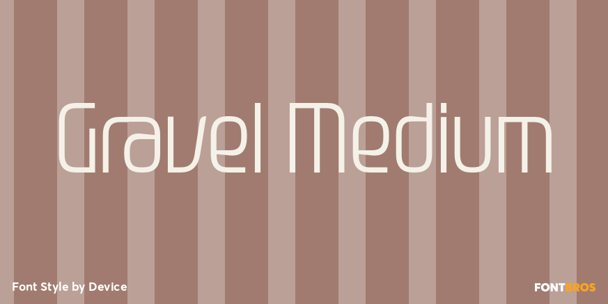 Gravel Medium Poster