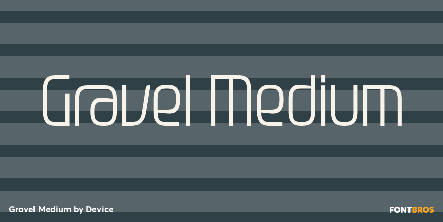 Gravel Medium Poster