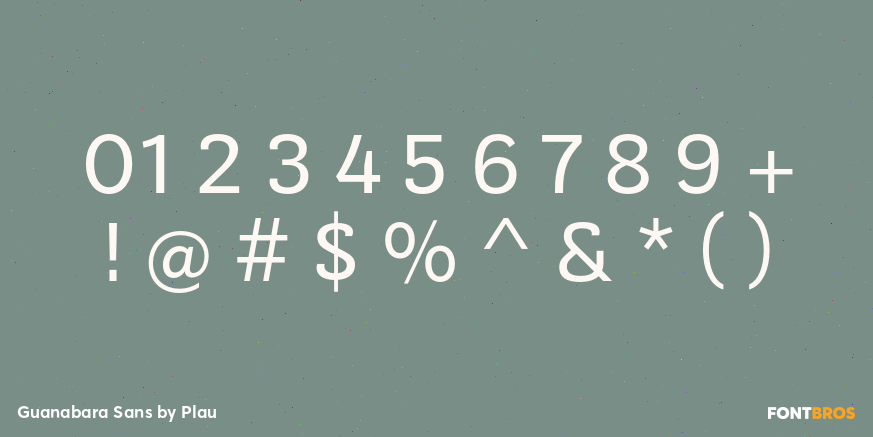 Guanabara Sans Font Poster #4