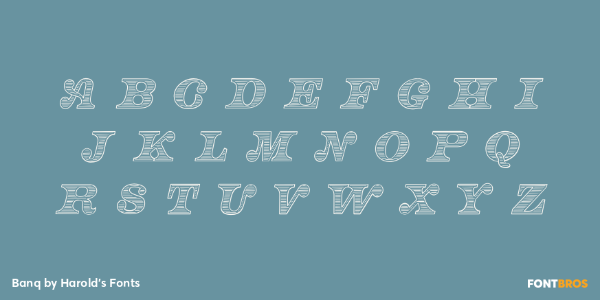 Banq Font Poster #2