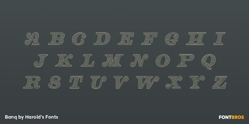 Banq Font Poster #1