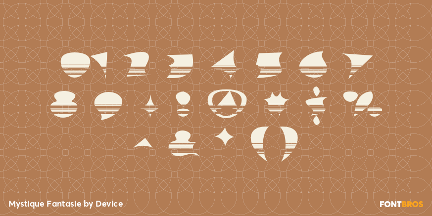 Mystique Fantasie Font Poster #4