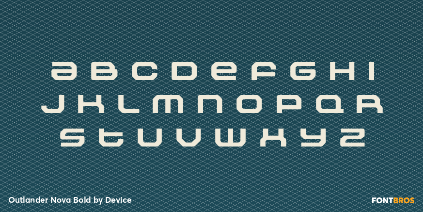 Outlander Nova Bold Font Poster #1