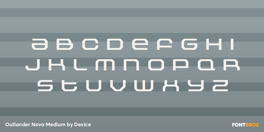 Outlander Nova Medium Font Poster #3