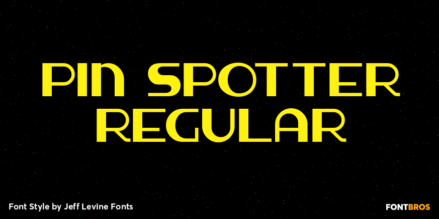 Pin Spotter Regular Poster