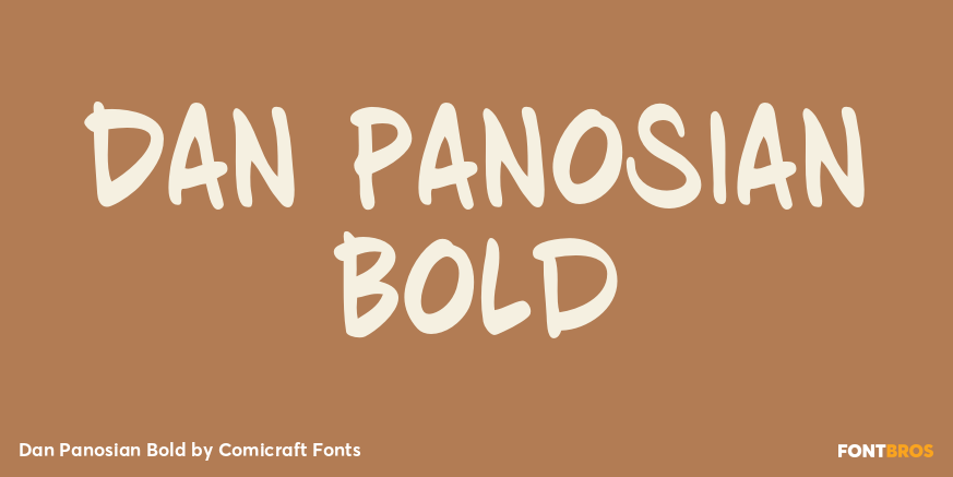 Dan Panosian Bold Poster