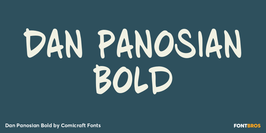 Dan Panosian Bold Poster