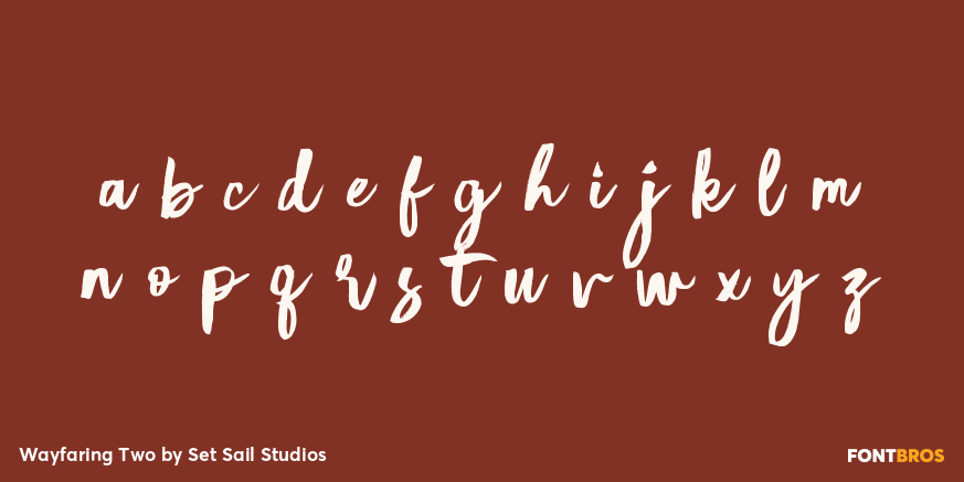 Wayfaring Two Font Poster #3