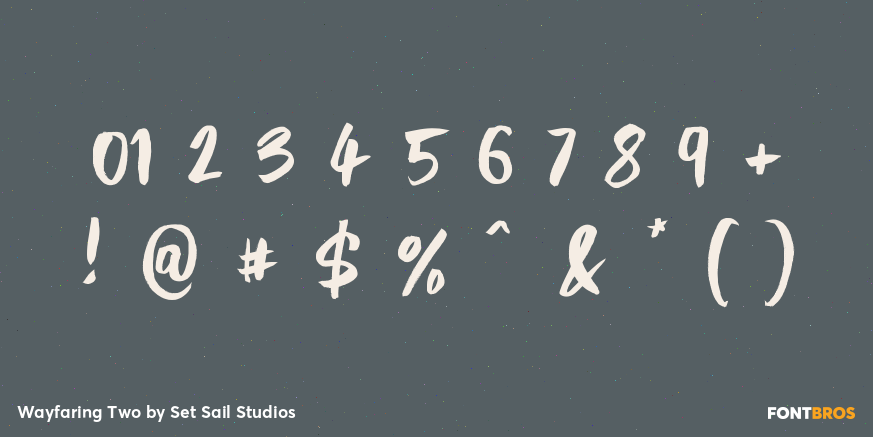 Wayfaring Two Font Poster #4