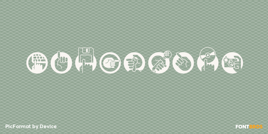 PicFormat Font Poster