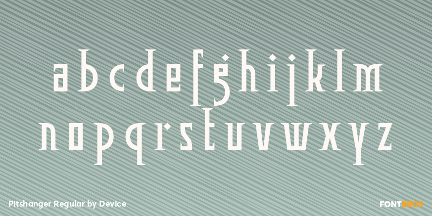 Pitshanger Regular Font Poster #3