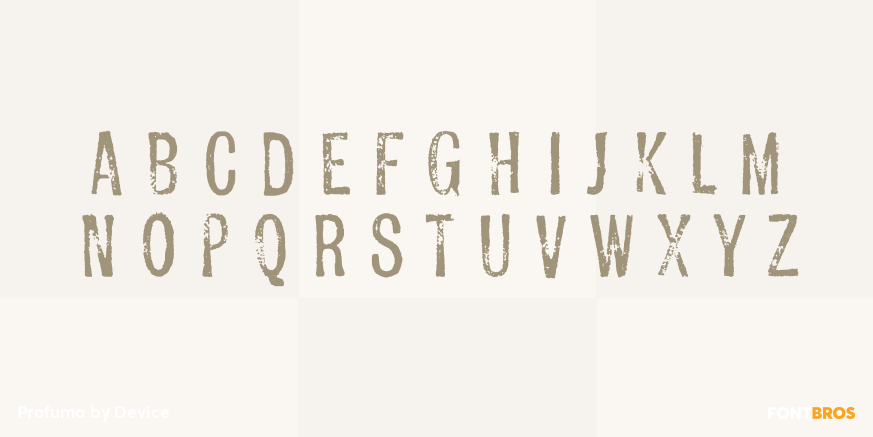 Profumo Font Poster #2