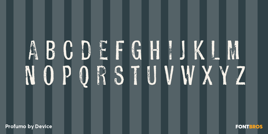 Profumo Font Poster #1