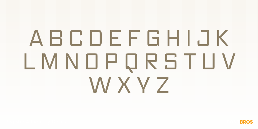 Register A Light Font Poster #2