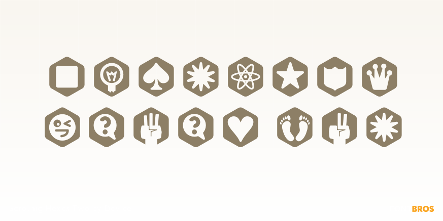 Scrotnig Hexes Two Font Poster #1