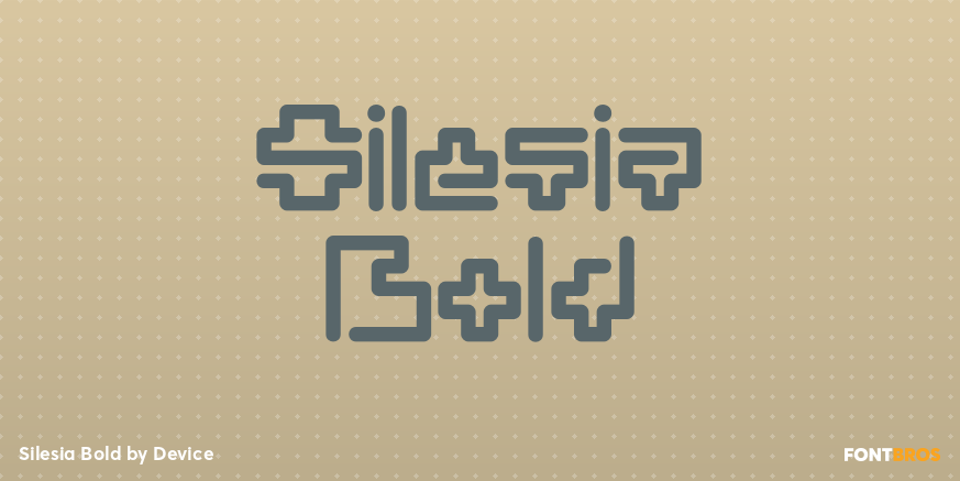 Silesia Bold Font Poster #1