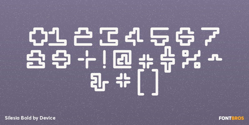 Silesia Bold Font Poster #4