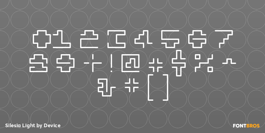 Silesia Light Font Poster #1