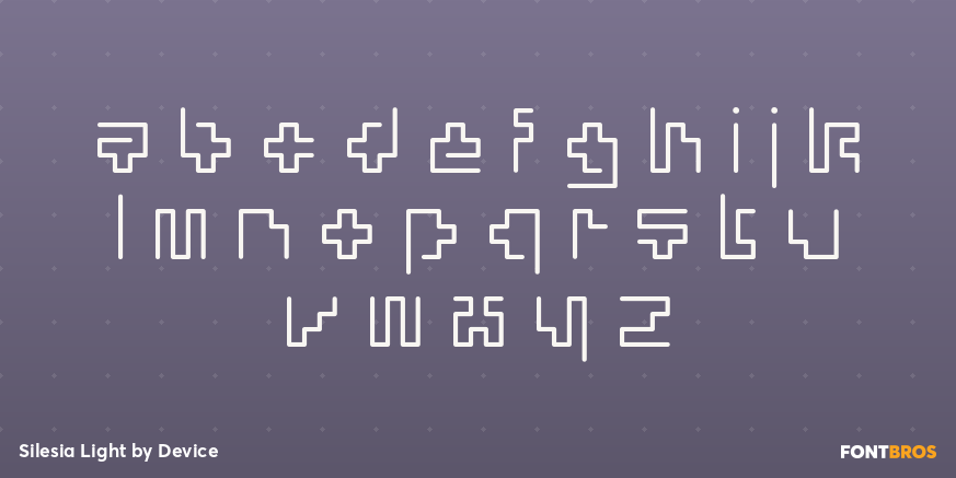 Silesia Light Font Poster #1