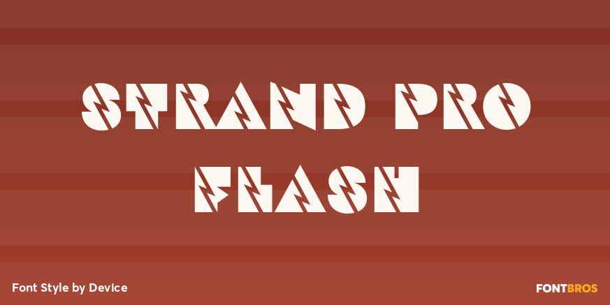 Strand Pro Flash Poster