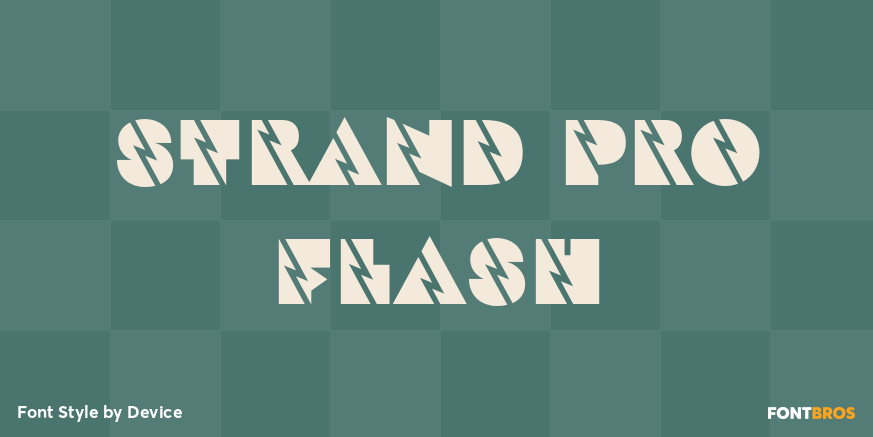 Strand Pro Flash Poster