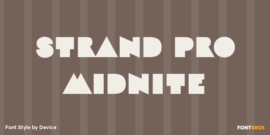 Strand Pro Midnite Poster
