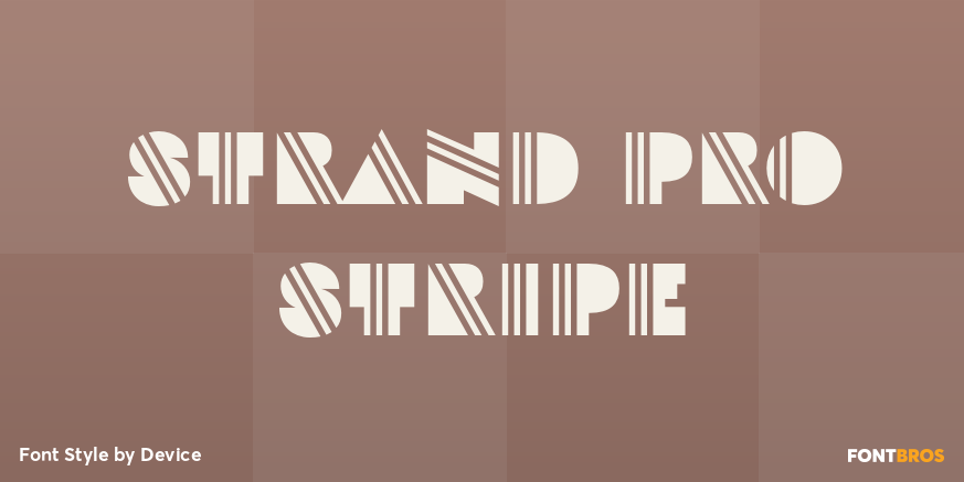 Strand Pro Stripe Poster