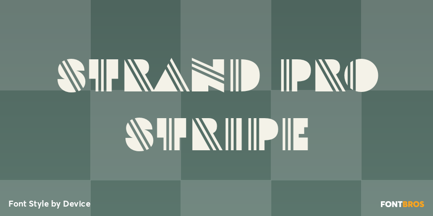Strand Pro Stripe Poster